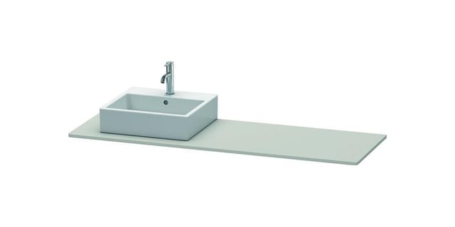 Duravit Konsole XSquare 160x55x1,6cm, m 1 AS, B li, betongr m