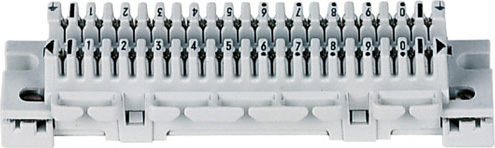 Corning LSA-Plus2 Anschlußleiste f.10DA m.Farbcode DE620045695