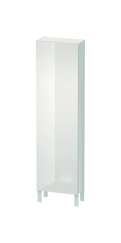 Duravit Hochschrank L-Cube 50x24,3x176cm, Tür links, weiß Hochglanz