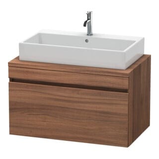 Duravit Waschtischunterschrank DuraStyle 90x54,8cm, Nussb Nat, f Kons, 1 Auszug