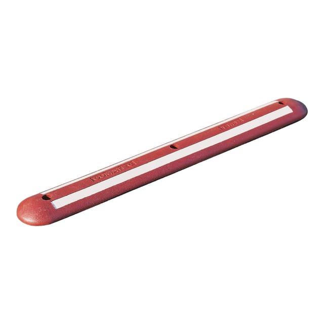 Moravia Trennbalken rot weiß reflektierend 1200 x 150 x 45 mm + Dübelmaterial