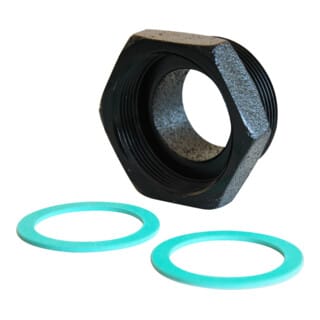 Wilo Gewindepassstück R 10, DN 32x2"x2" AGx30, GG
