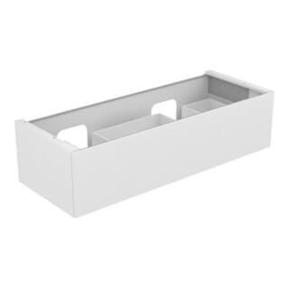 Keuco Waschtischunterschrank Edition 11 Planning 140x35x53,5cm, 1 Ausz, Strukturl. we