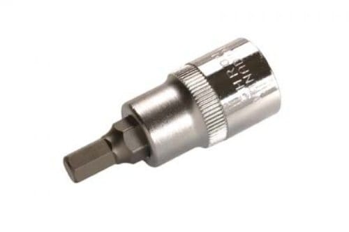BGS Bit-Einsatz 4253, Antrieb Innenvierkant 12,5 mm (1/2"), Innensechskant 7 mm