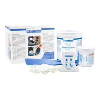 WEICON Epoxidharz-System 'Anti-Static' keramisch gefüllt zur antistatischen Beschichtung, 2 kg, schwarz