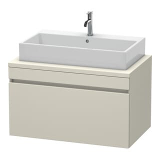 Duravit Waschtischunterschrank DuraStyle 90x54,8cm, taupe, für Konsole, 1 Auszug