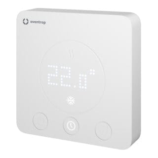 Oventrop Raumthermostat ClimaCon F 316 24 V, AP, Heizen/Kühlen, kabelgebunden
