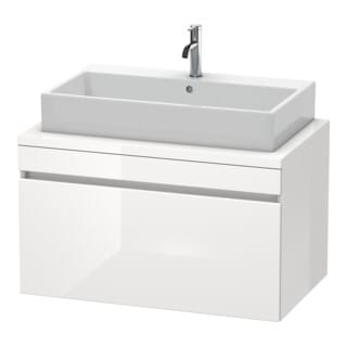 Duravit Waschtischunterschrank DuraStyle 90x54,8cm, we. hgl, f Konsole, 1 Auszug