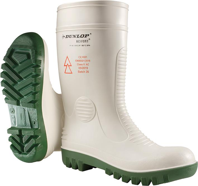 Dunlop Sicherheitsstiefel weiß Dunlop ACIFORT SAFETY HIGH VOLTAGE, SB, EU-Schuhgröße: 41