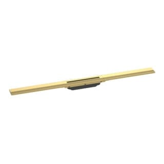 hansgrohe RainDrain Flex Duschrinne 900mm, pol. gol opt, Fertigset, kürzbar