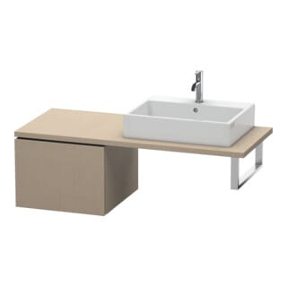 Duravit Unterschrank L-Cube 52x54,7cm, leinen, für Konsole, 1 Auszug