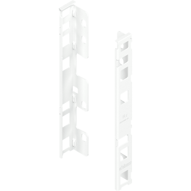 Blum Holzrückwandhalter LEGRABOX Höhe C (193 mm) links/rechts Seidenweiß matt