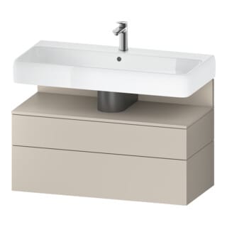 Duravit Waschtischunterschrank Qatego 99x47x59cm, T ma, 1 Schubkast., 1 Ausz.