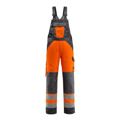 Mascot Gosford Latzhose Größe 76C46, hi-vis orange/dunkelanthrazit