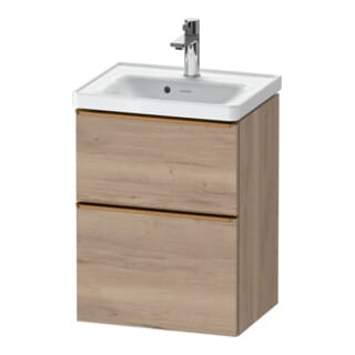 Duravit Waschtischunterschrank D-Neo 48,4x37,2x62,5cm, 1 Kast, b geb/Ei marm.