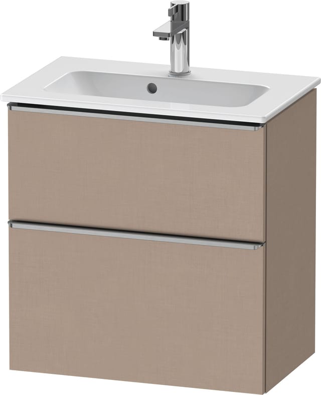 Duravit Waschtischunterschrank D-Neo Compact 61x37,2, ES geb/Lei, 1 Kast, 1 A, wandhängend
