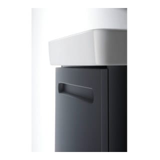 Duravit Möbel-Set No. 1 60cm, Anschlag links, Graphit Matt