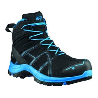 HAIX Sicherheitsstiefel BLACK EAGLE 40.1, MID, S3, schwarz-blau, Gr. 15 (51)