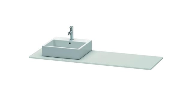 Duravit Konsole XSquare 160x55x1,6cm, m 1 AS, B li, we s-matt