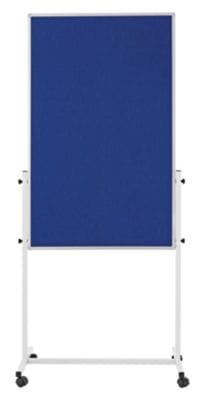 Magnetoplan Universal-Board, Filz blau, 750 x 1200 mm