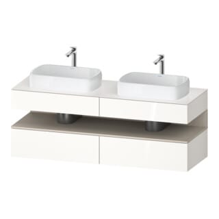 Duravit Waschtischunterschrank Qatego 160x55x60cm, T m/we g, Pl, B bs, B