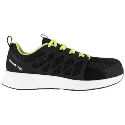 Reebok Halbschuh Fusion Flexweave Work, S1P, 39 schwarz/grün/weiß Gr. 39
