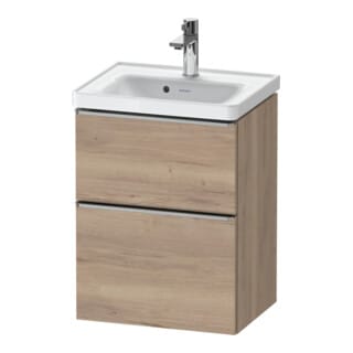Duravit Waschtischunterschrank D-Neo 48,4x37,2x62,5cm, 1 Kast, ES geb/Ei ma