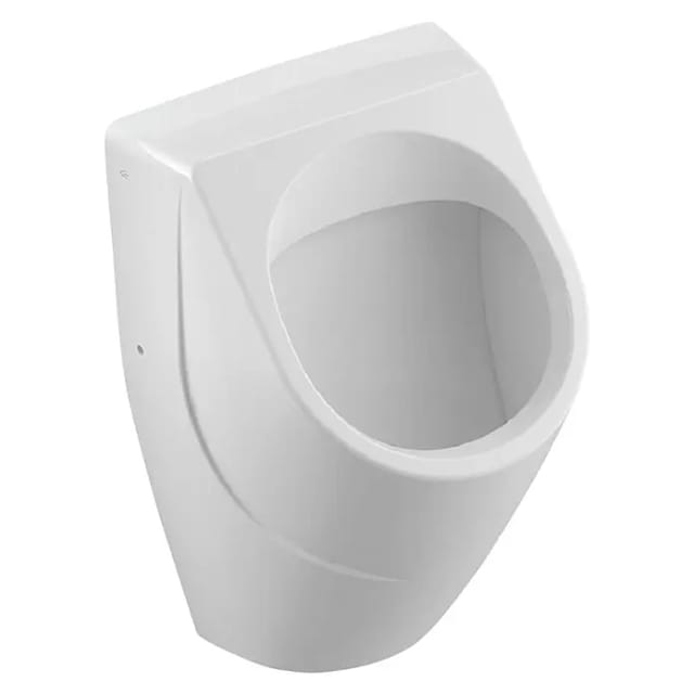 V&B Absaug-Urinal O.NOVO 33,5x56x32cm, D-Flush, Zul. verd., we C+
