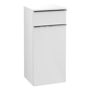 V&B Seitenschrank Venticello 40,4x86,6x37,2cm, An r, Gr. chr, glo wh.