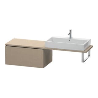 Duravit Unterschrank L-Cube 82x54,7cm, leinen, für Konsole, 1 Auszug
