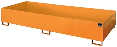 Bauer Südlohn Regalwanne RW 3300-3, lackiert, Gelborange