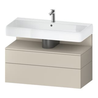 Duravit Waschtischunterschrank Qatego 99x47x59cm, T m, 1 Schubkast., 1 Ausz.