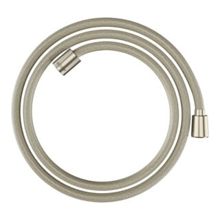 hansgrohe Textilbrauseschlauch 1600mm, Mut. 1x kon., 1x zyl, brush. ni.