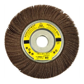 Klingspor SM 611 W Schleifmopräder CS 310 XF, 165 x 25 x 25,4 mm Korn 40