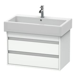 Duravit Waschtischunterschrank Ketho 75x44cm, we ma, 2 Schubk., wandhängend