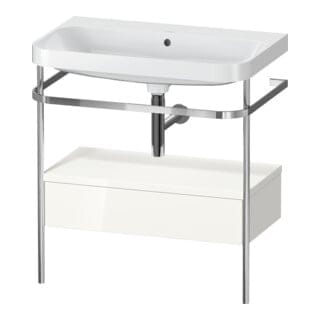 Duravit Möbelwaschtisch-Kombi Happy D.2 Plus 77,5x49cm, o HL, w g, m Kons, 1 Lad