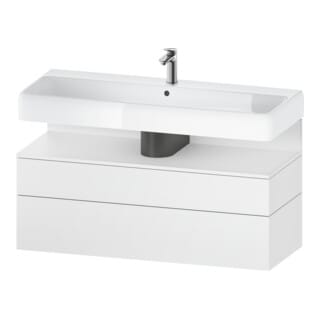 Duravit Waschtischunterschrank Qatego 119x47x59cm, w ma, 1 Schubkast., 1 Ausz.