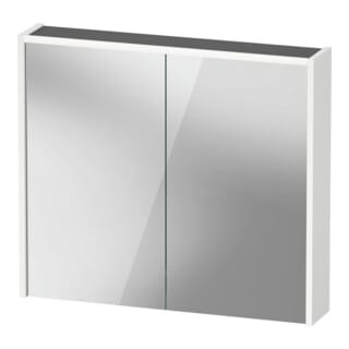 Duravit LED-Spiegel D-Code 2.0 m SD T J 2 Tür., Lichtf ob, 80x70x14,8cm, we. ma