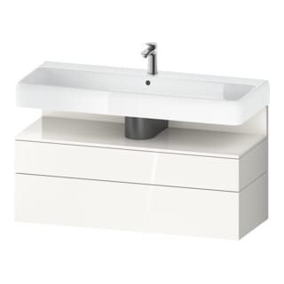Duravit Waschtischunterschrank Qatego 119x47x59cm, w g, 1 Schubkast., 1 Ausz.