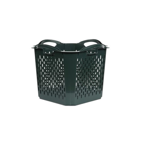 floraworld Gartenkorb STACK 40 Liter grün