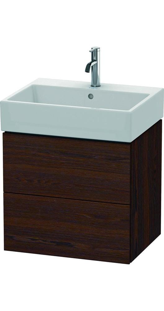 Duravit Waschtischunterschrank L-Cube 58,4x 45,9cm, N geb., 2 Schub., wandhängend