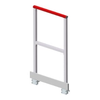 Hymer Plattformgeländer stirnseitig für 2220+2221+6884, für Plattformbreite 600 mm