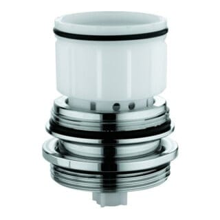 Grohe Deckel 43248 komplett für Rondo A.S. mit Gewindering metall