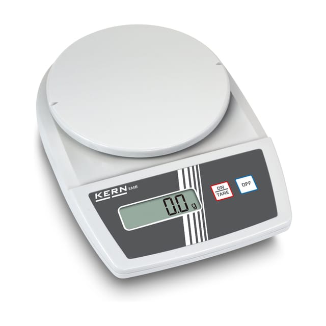 Kern Schulwaage EMB 6000-1+C kalibriert, Wägebereich 6000 g, Ablesbarkeit 0,1 g