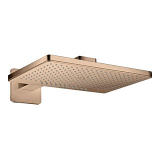 hansgrohe Kopfbrause Axor m Arm, Ro Softc, 460x300mm, 2jet, po r g