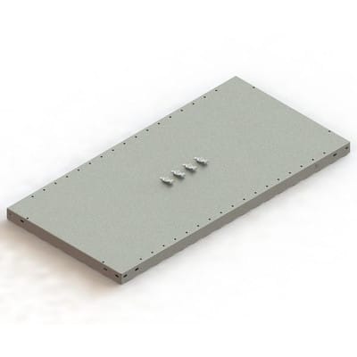 Meta Zusatzboden CLIP 230 1000 x 500 mm verzinkt + 4 Fachbodenträger
