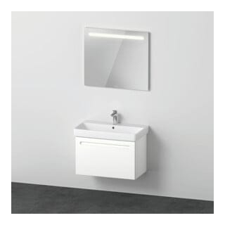 Duravit Möbel-Set No. 1 80cm, Weiß Matt, 1 Auszug