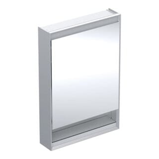 Geberit Spiegelschrank One 60x90x15cm, m N, 1 T, An li, Alu elox.