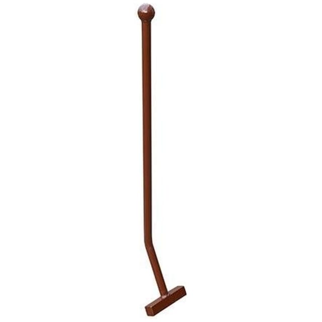 Müba - Rohrbettungs-verdichter Stahl 4,5 Kg Höhe 120 Cm