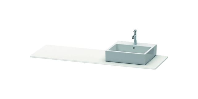 Duravit Konsole XSquare 160x55x1,6cm, m 1 AS, Beck. re, we m